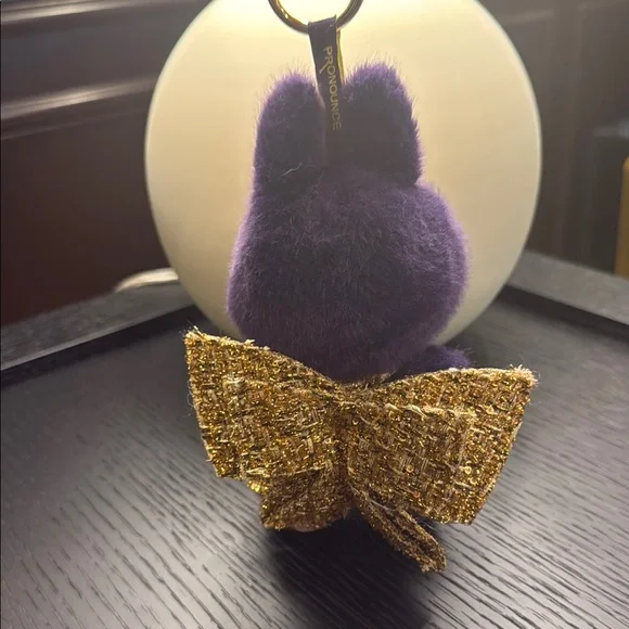 POP MART Labubu x Pronounce Wings of Fortune Vinyl Plush Keychain - Picture 2 of 7